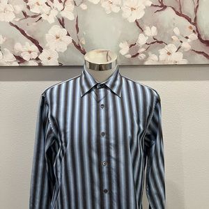 Michael Kors Mens Classic Fit Dress Shirt, Size M